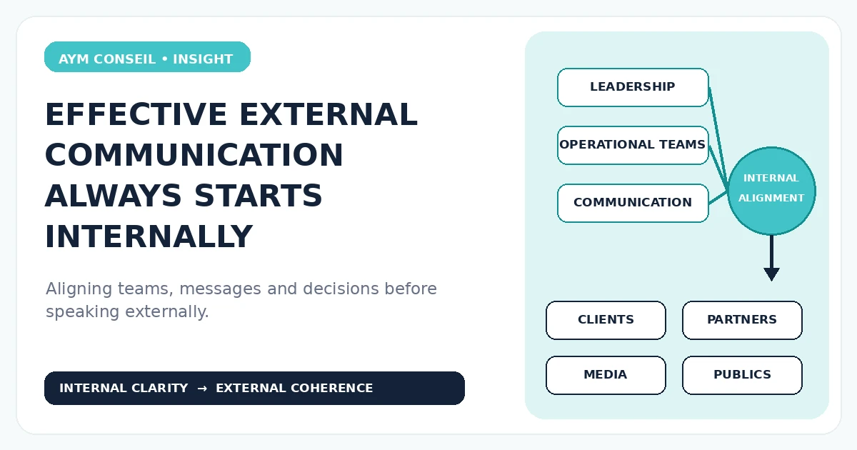Effective External Communication Always Starts Internally